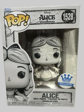 Disney Monochrome Alice Pop! Vinyl Box - Black & White